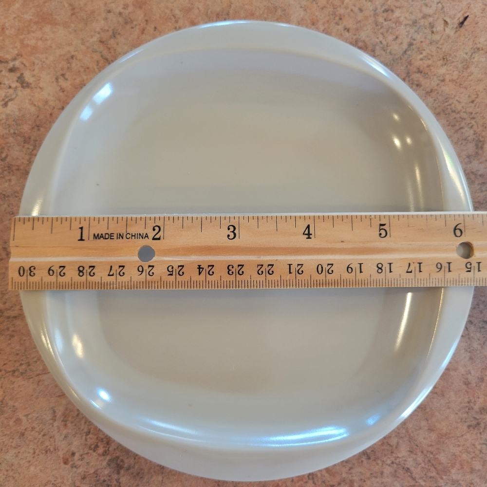 Vintage Boontonware Melmac Saucers ~ 5 MCM Appetizer Plates ~ Boontonware Belle - Picture 13 of 16